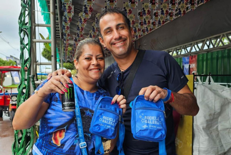 Espaço Sustentável mobiliza moradores e turistas pela reciclagem